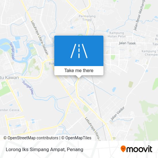 Lorong Iks Simpang Ampat map