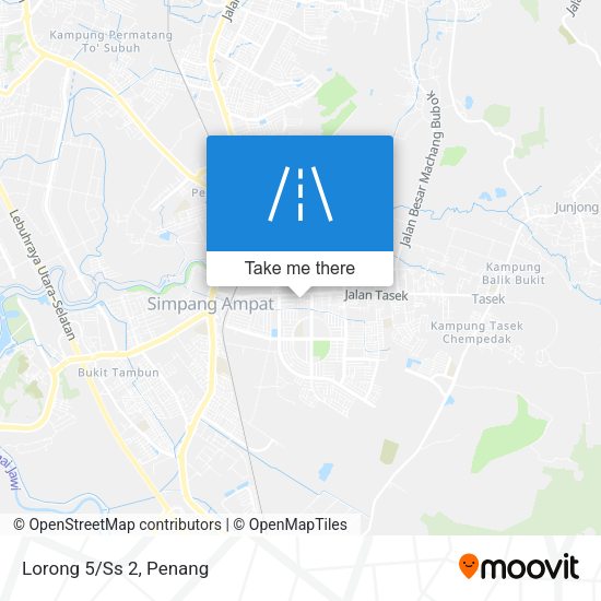 Lorong 5/Ss 2 map