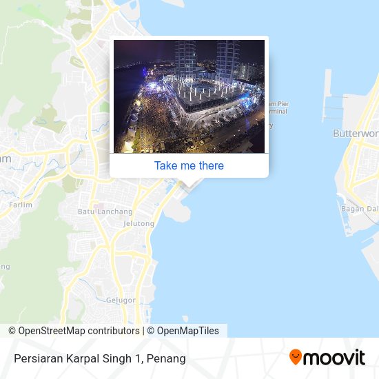 Persiaran Karpal Singh 1 map