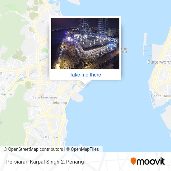 Persiaran Karpal Singh 2 map