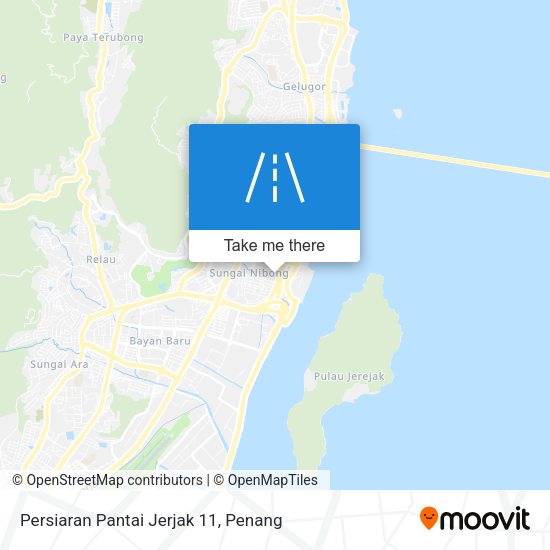 Persiaran Pantai Jerjak 11 map