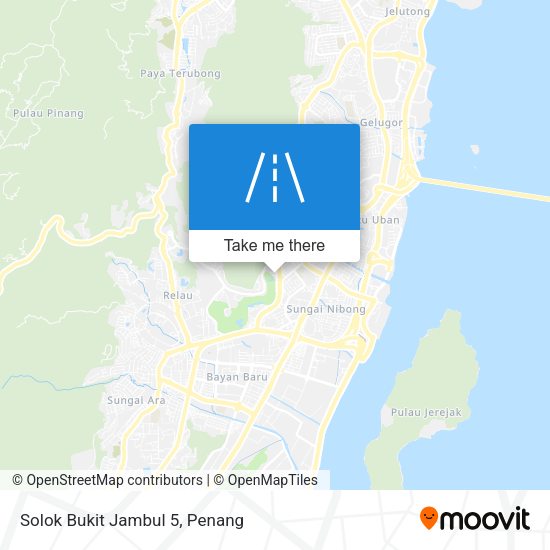 Peta Solok Bukit Jambul 5