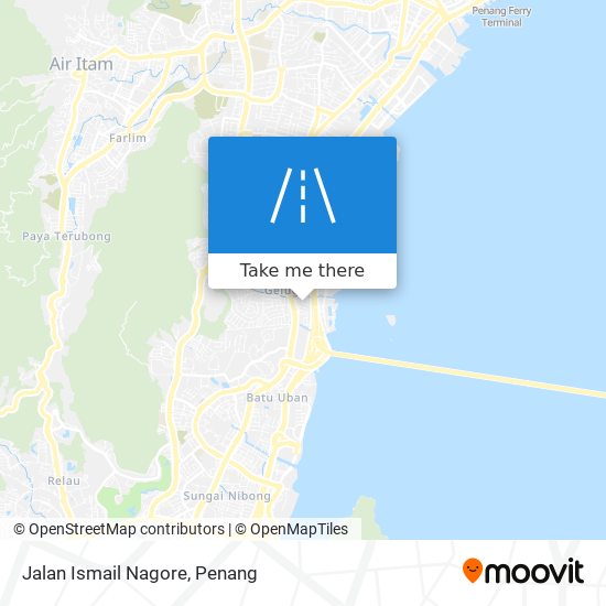 Peta Jalan Ismail Nagore