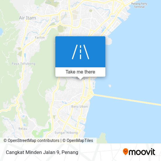 Peta Cangkat Minden Jalan 9