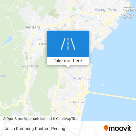 Peta Jalan Kampung Kastam