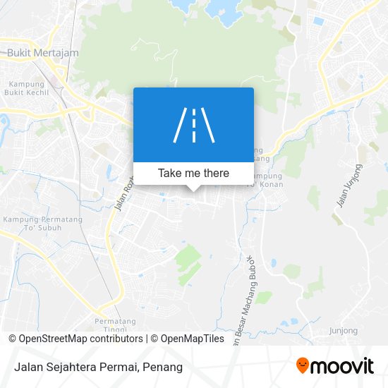 Jalan Sejahtera Permai map