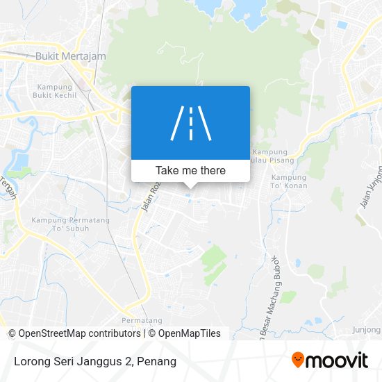 Peta Lorong Seri Janggus 2