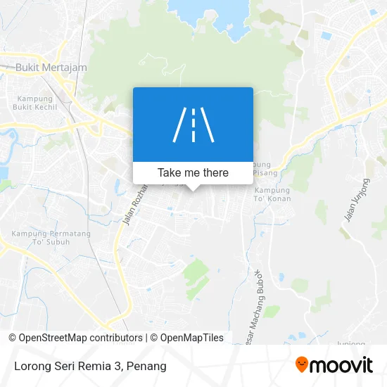 Lorong Seri Remia 3 map
