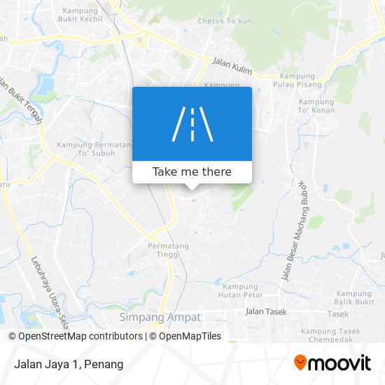 Peta Jalan Jaya 1