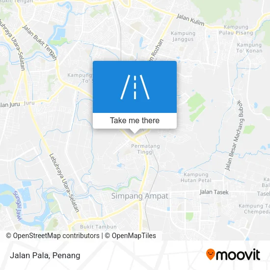 Jalan Pala map