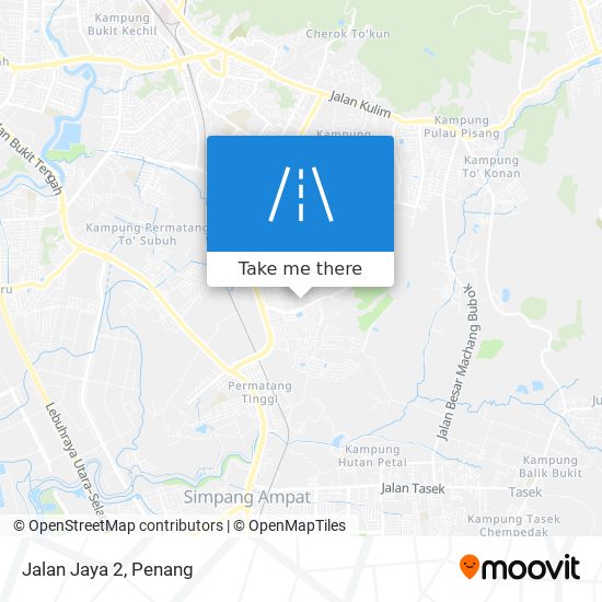 Peta Jalan Jaya 2