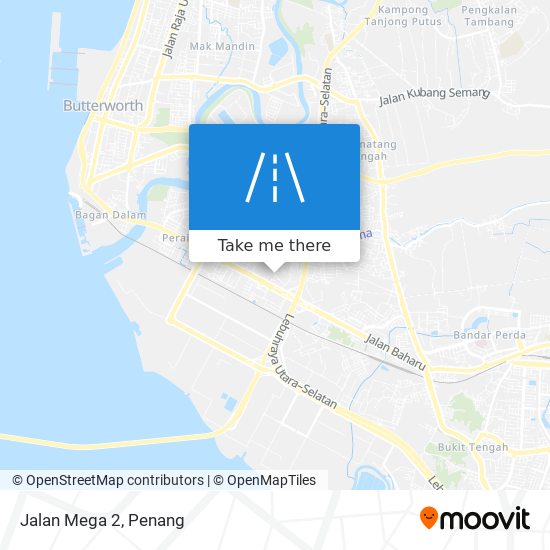 Jalan Mega 2 map