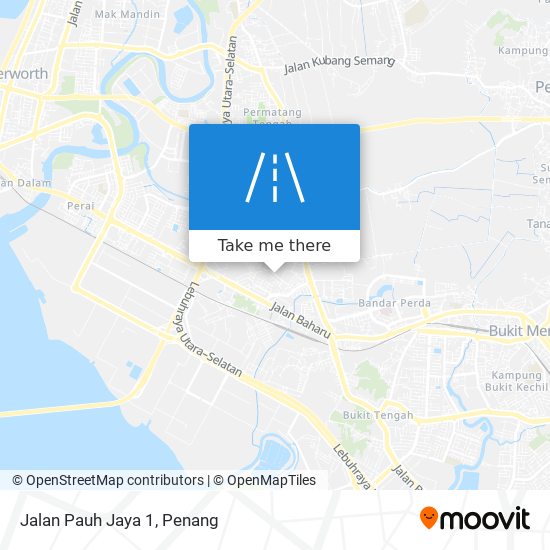 Peta Jalan Pauh Jaya 1