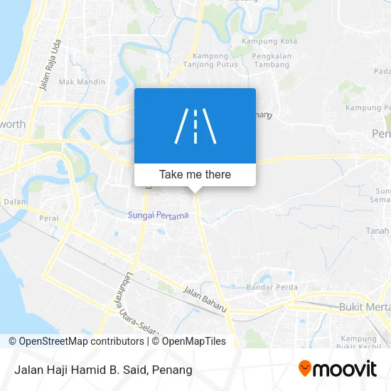 Jalan Haji Hamid B. Said map