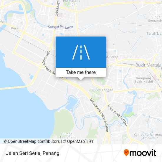 Jalan Seri Setia map