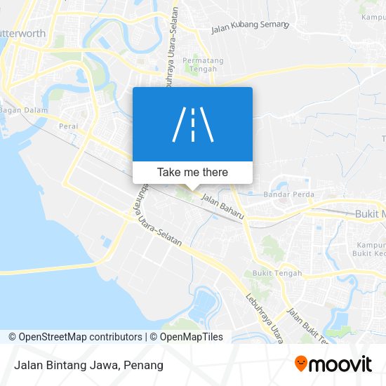 Peta Jalan Bintang Jawa