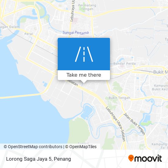 Lorong Saga Jaya 5 map