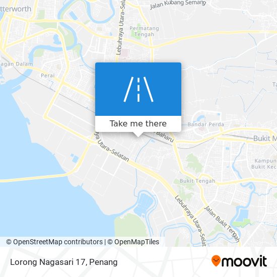 Lorong Nagasari 17 map