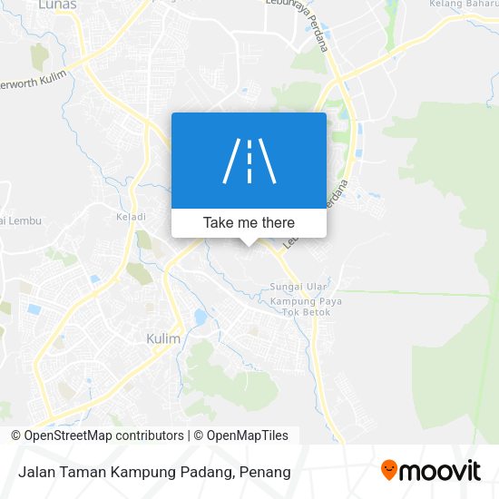 Jalan Taman Kampung Padang map