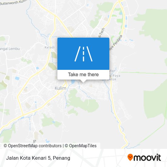 Peta Jalan Kota Kenari 5