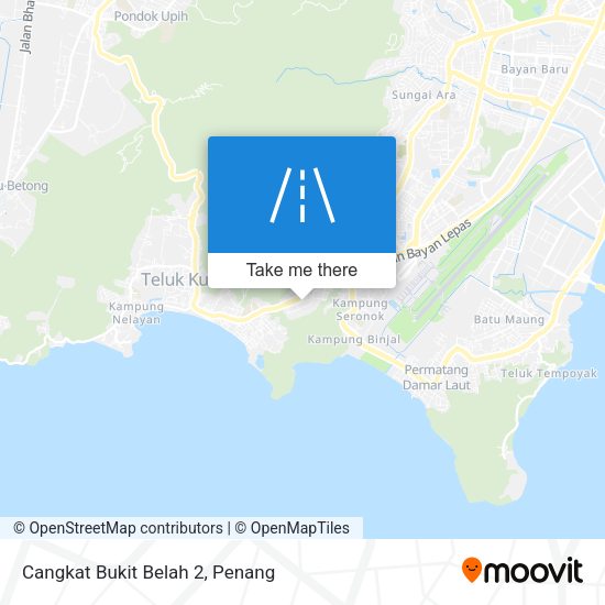 Peta Cangkat Bukit Belah 2