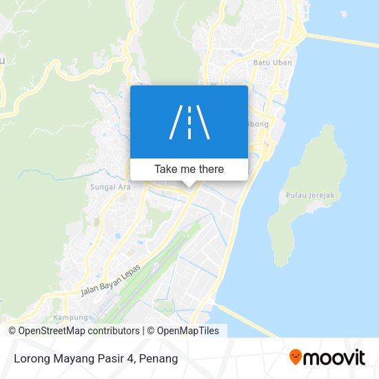 Lorong Mayang Pasir 4 map