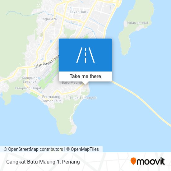 Peta Cangkat Batu Maung 1