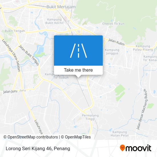 Lorong Seri Kijang 46 map