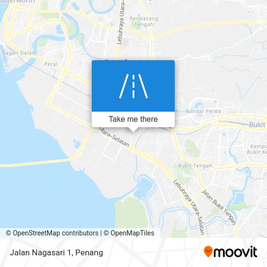 Jalan Nagasari 1 map