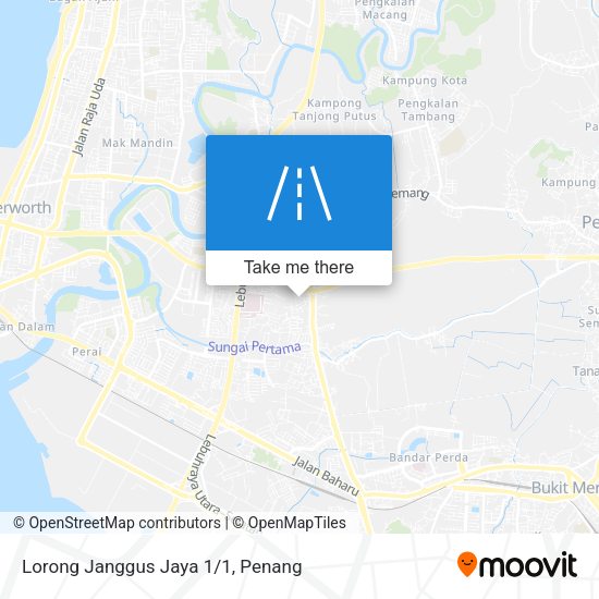 Lorong Janggus Jaya 1/1 map