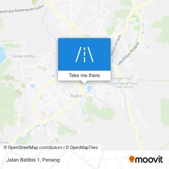 Jalan Belibis 1 map