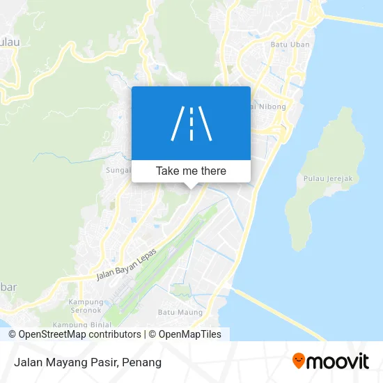 Jalan Mayang Pasir map
