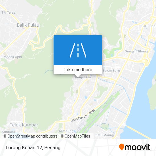 Lorong Kenari 12 map