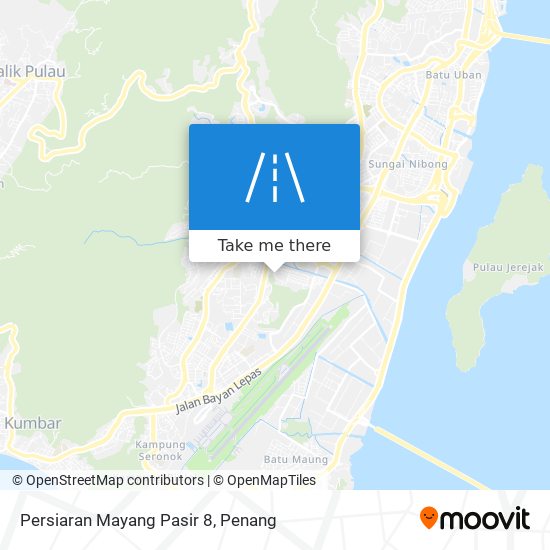 Peta Persiaran Mayang Pasir 8