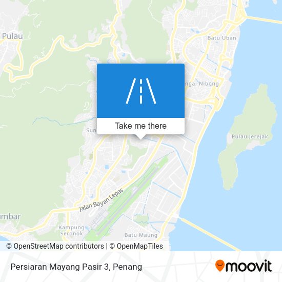 Peta Persiaran Mayang Pasir 3