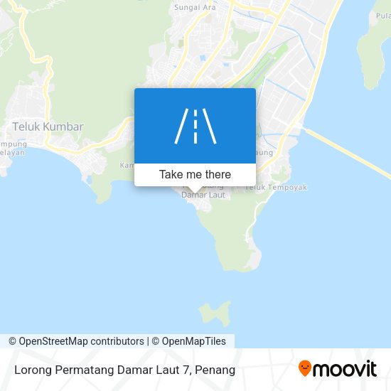 Lorong Permatang Damar Laut 7 map