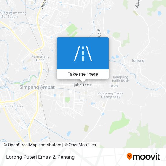 Peta Lorong Puteri Emas 2