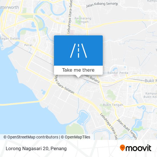 Lorong Nagasari 20 map