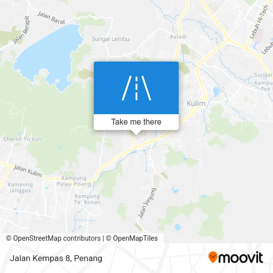 Jalan Kempas 8 map
