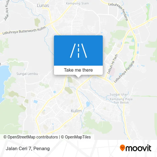 Jalan Ceri 7 map
