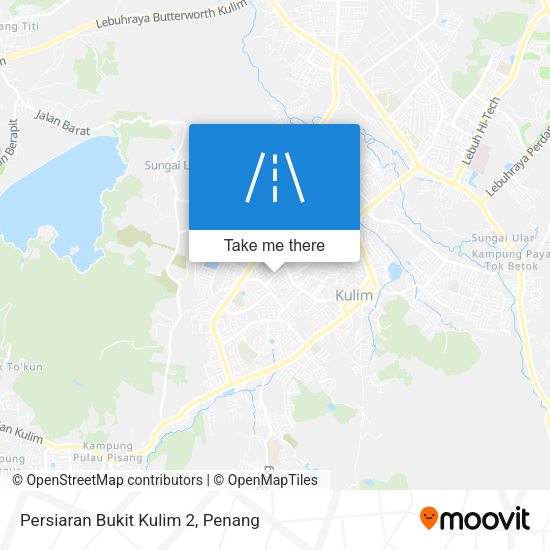 Peta Persiaran Bukit Kulim 2