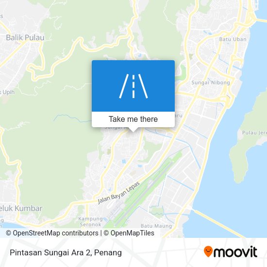 Peta Pintasan Sungai Ara 2