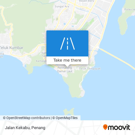 Jalan Kekabu map