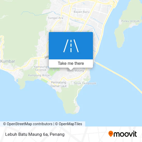 Lebuh Batu Maung 6a map