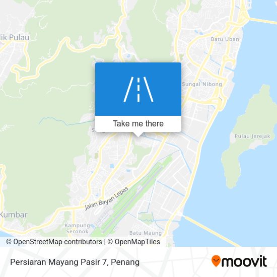 Peta Persiaran Mayang Pasir 7