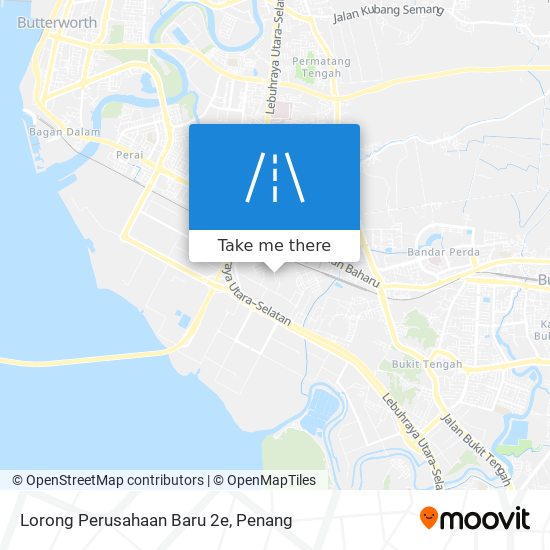 Lorong Perusahaan Baru 2e map