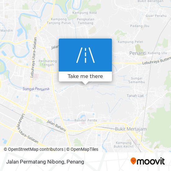 Jalan Permatang Nibong map