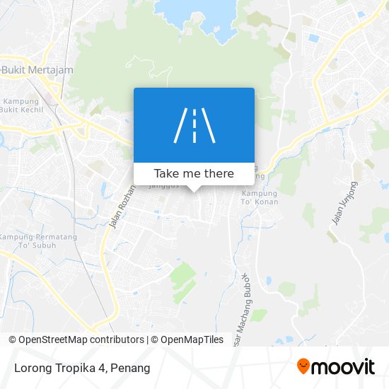 Lorong Tropika 4 map