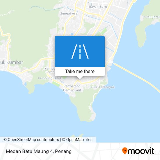 Medan Batu Maung 4 map