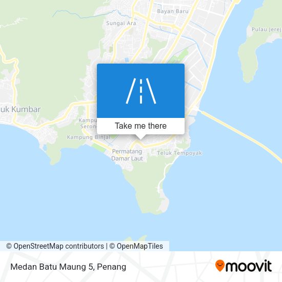 Medan Batu Maung 5 map